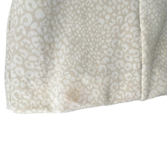 Soft Surroundings Leontine Ponte Animal Blazer Jacket Cream Womens Plus Size 2X - Picture 16 of 16